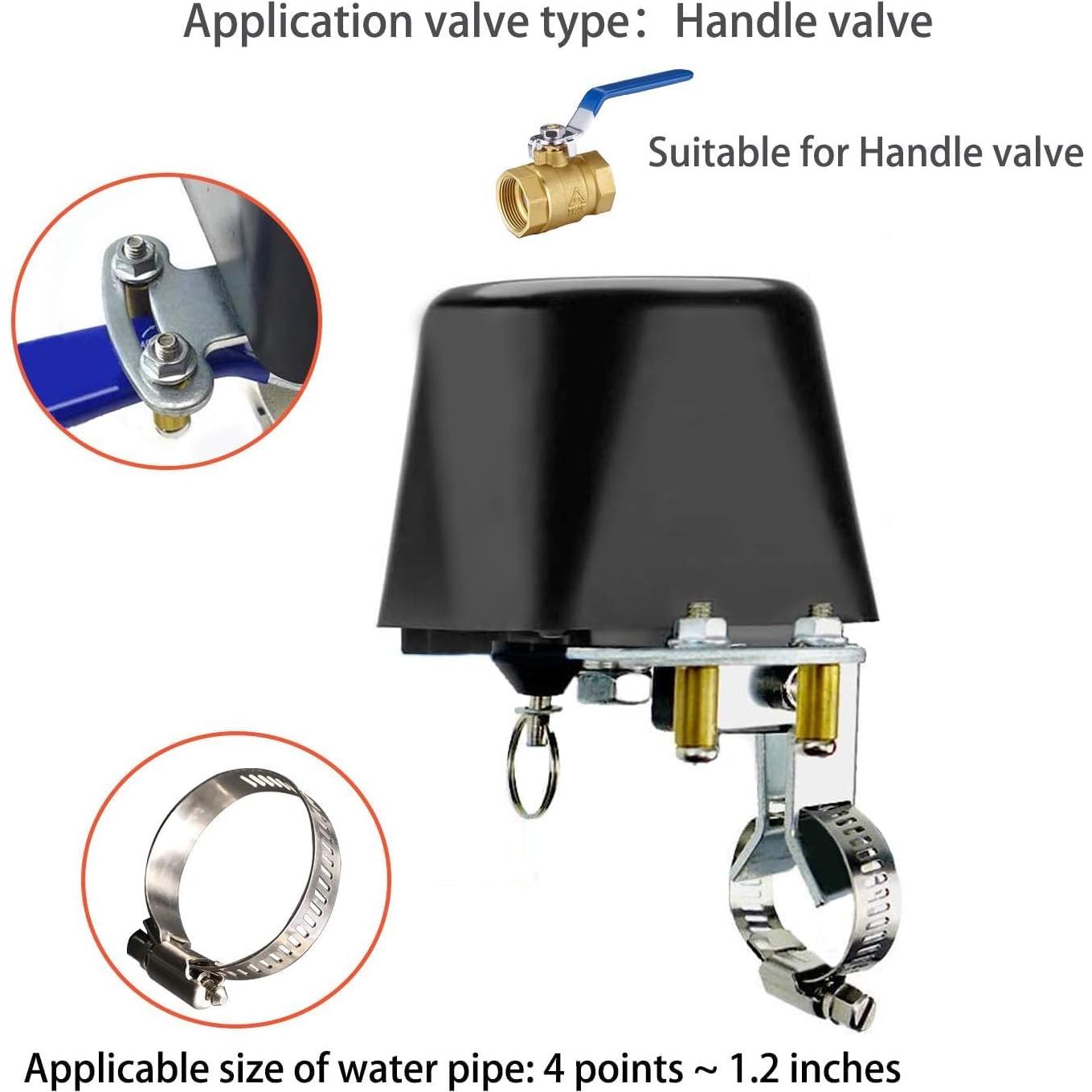Válvula de Agua WiFi UseeLink, Control Remoto APP, 0.53 kg