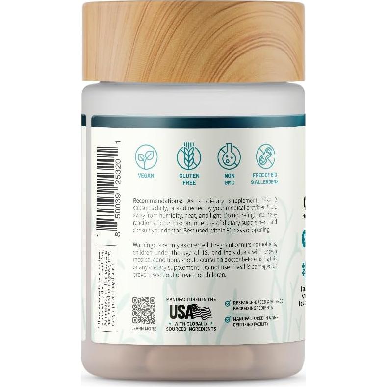 Cápsulas de Musgo Marino Snap Supplements 60 Cápsulas