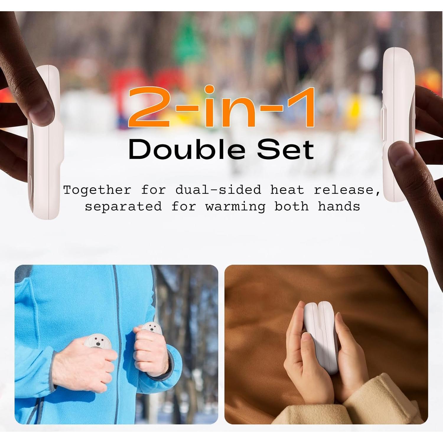 Calentadores de Manos Recargables Lepwings AOY-702 6000mAh