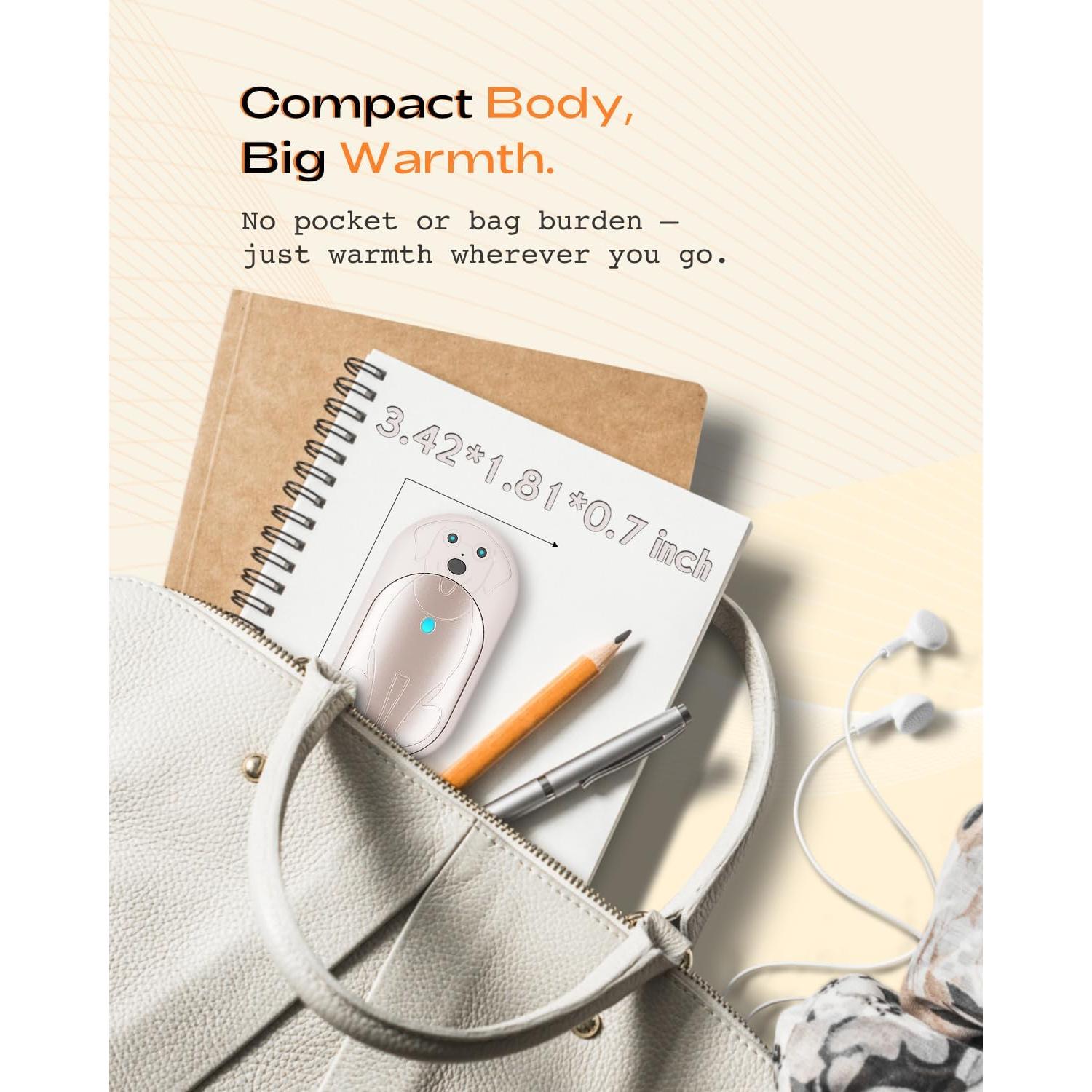 Calentadores de Manos Recargables Lepwings AOY-702 6000mAh