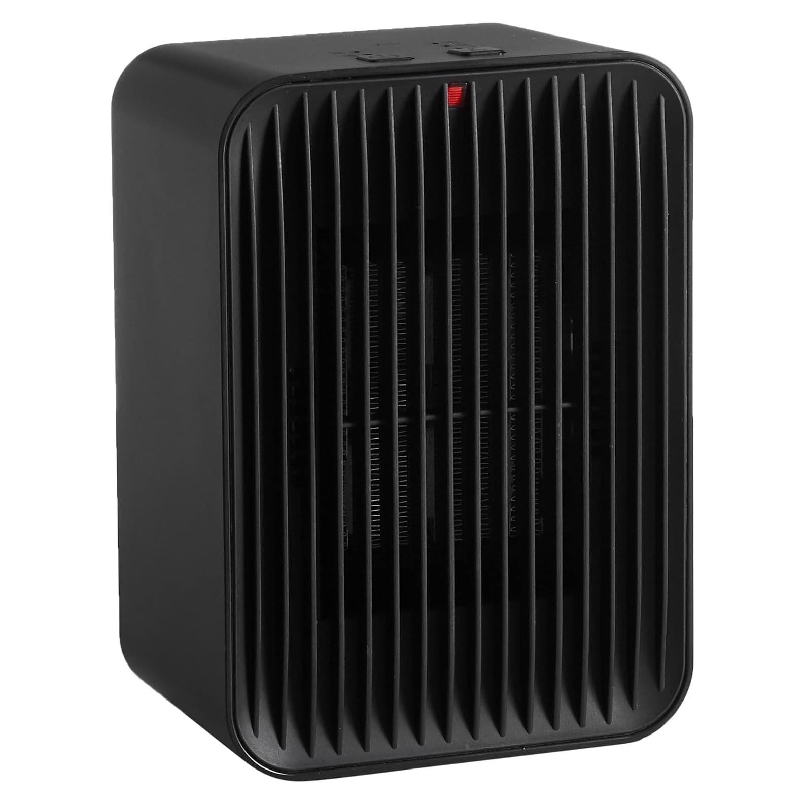 Calentador Eléctrico Cerámico Amazon Basics 520W Negro 10m²