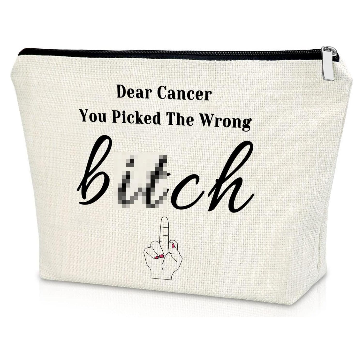 Bolsa de Maquillaje Sazuwu para Pacientes de Cáncer 25x17cm