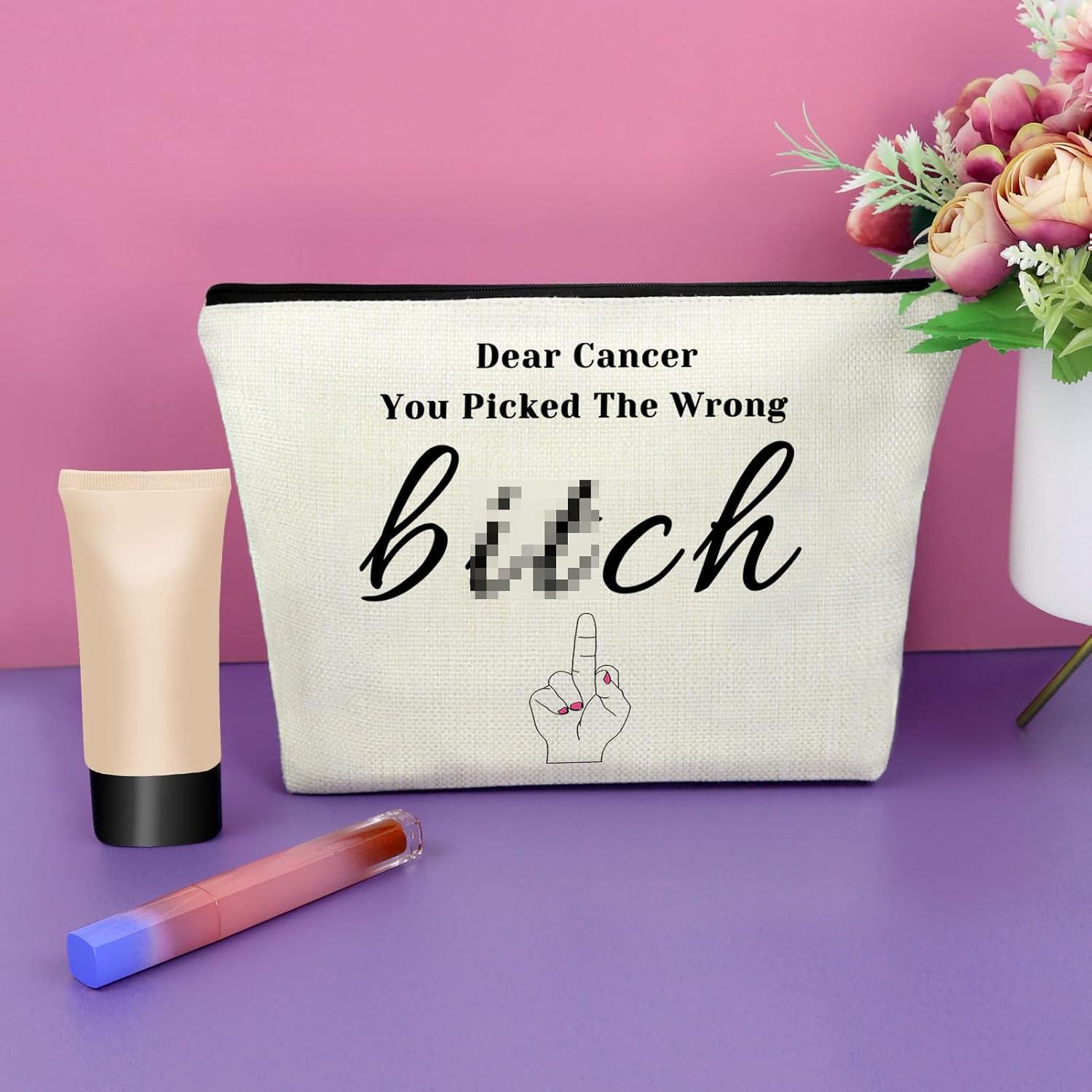 Bolsa de Maquillaje Sazuwu para Pacientes de Cáncer 25x17cm