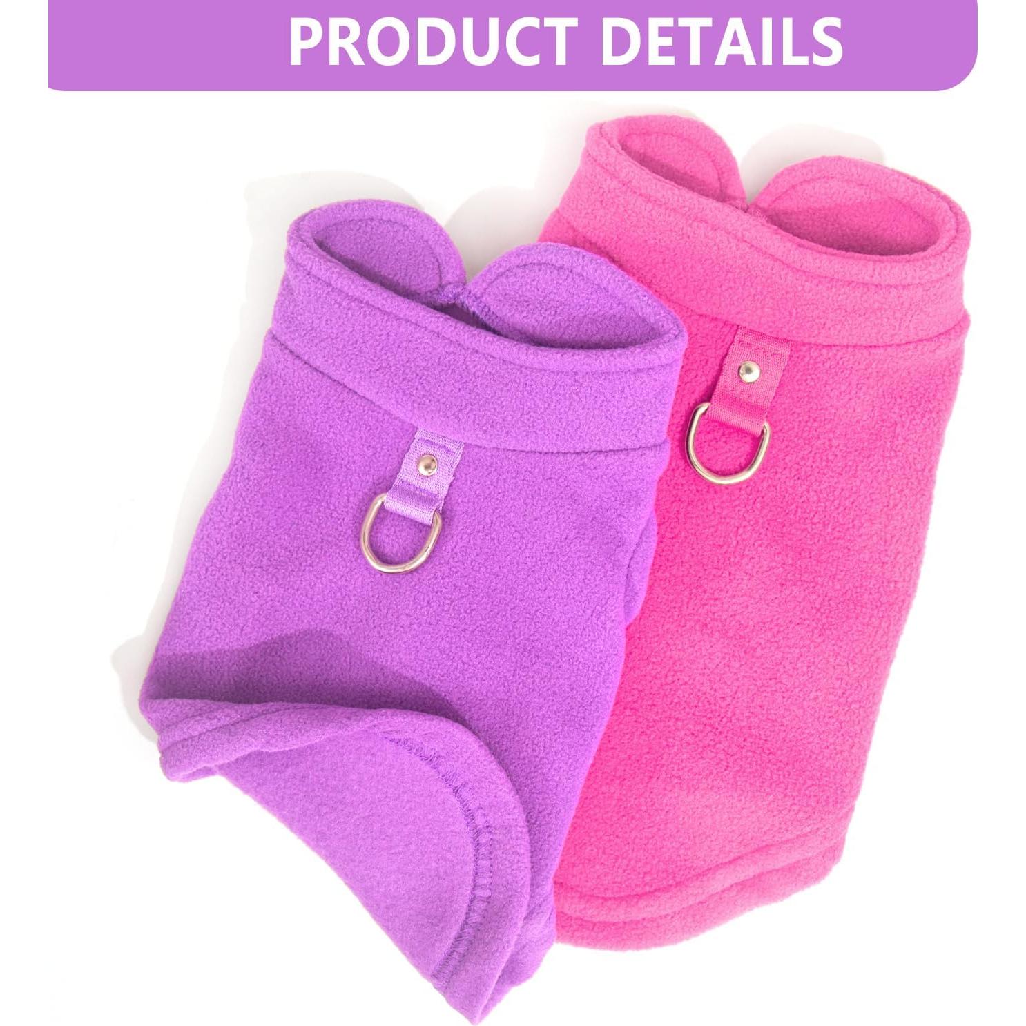 Suéter para perros Friofmuy con anillo para correa - Pequeño