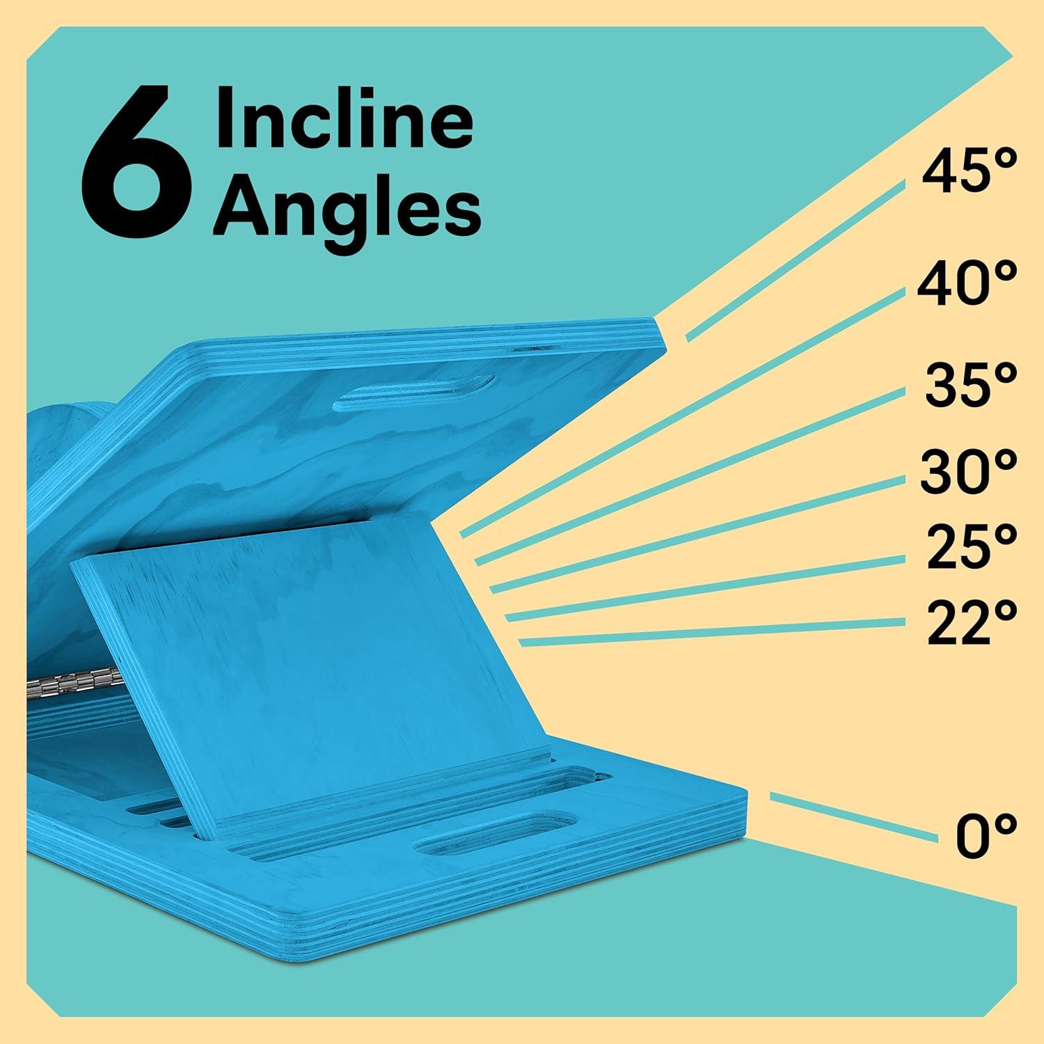 Tablero Inclinado y de Equilibrio ZocoSquat 3 en 1 - Madera