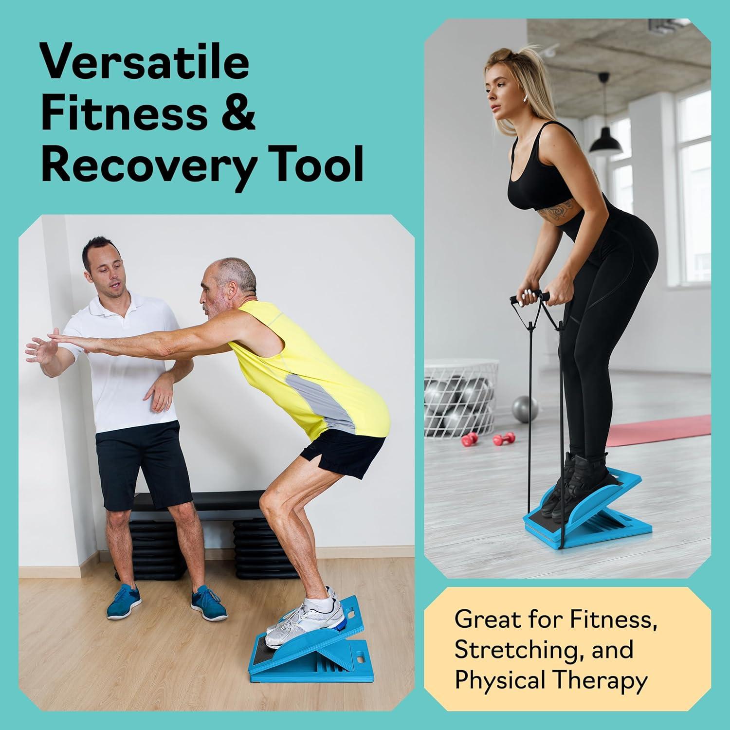 Tablero Inclinado y de Equilibrio ZocoSquat 3 en 1 - Madera