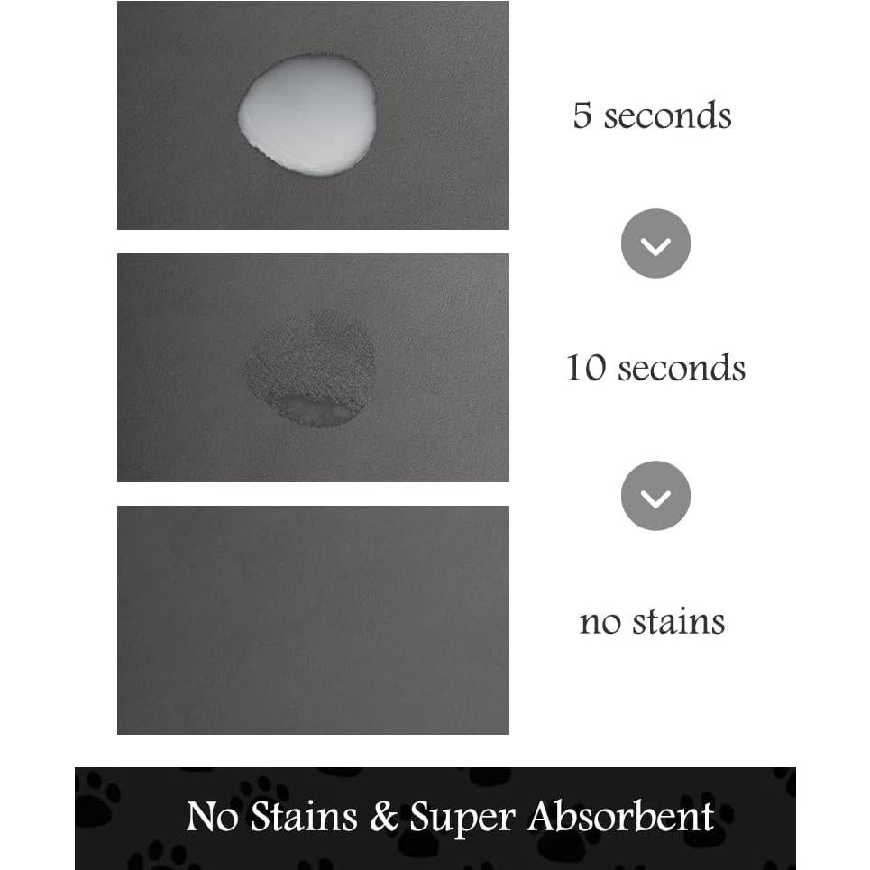 Alfombrilla Absorbente para Mascotas PADOOR 30x48 cm