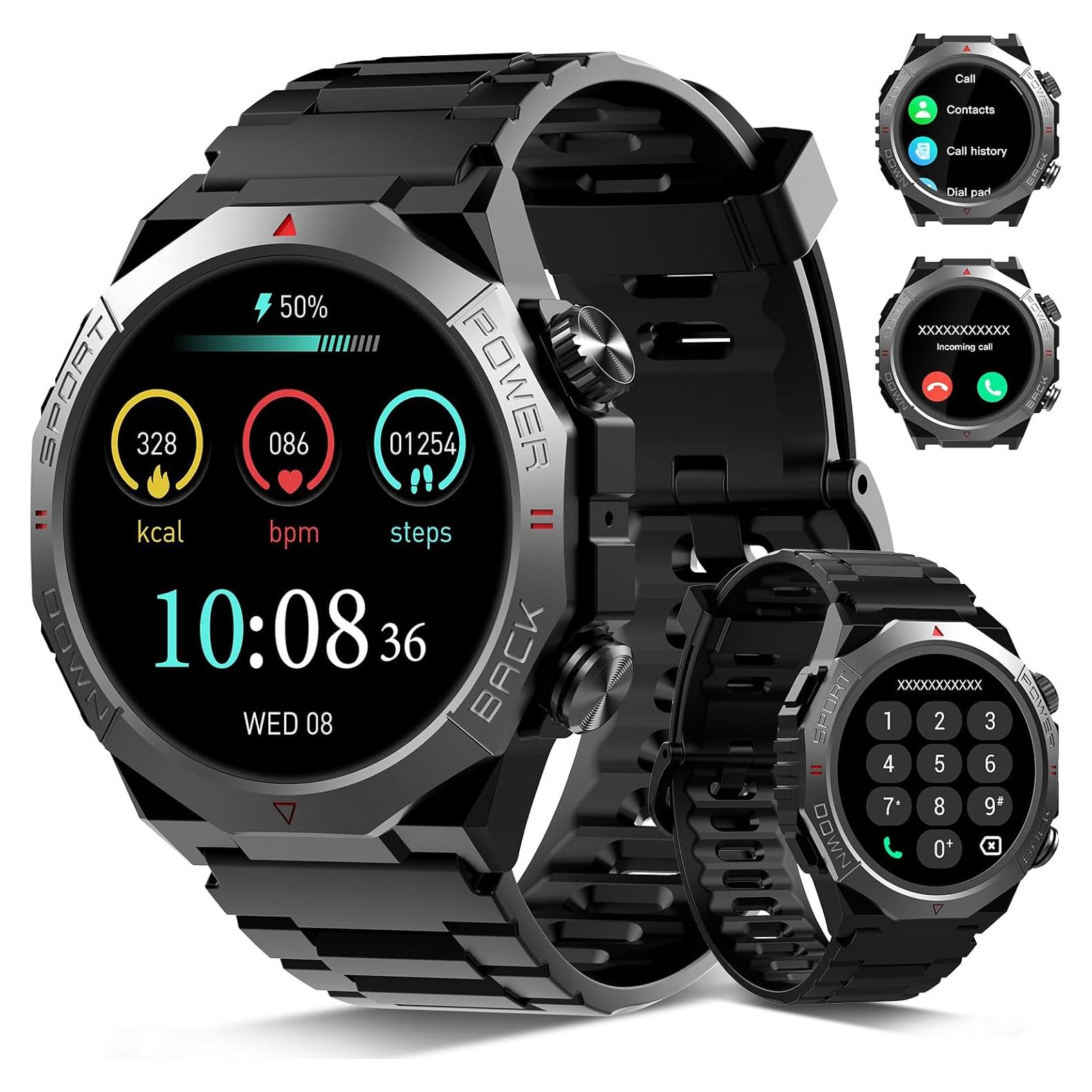 Reloj Inteligente Militar S10 con Llamadas y 110 Modos