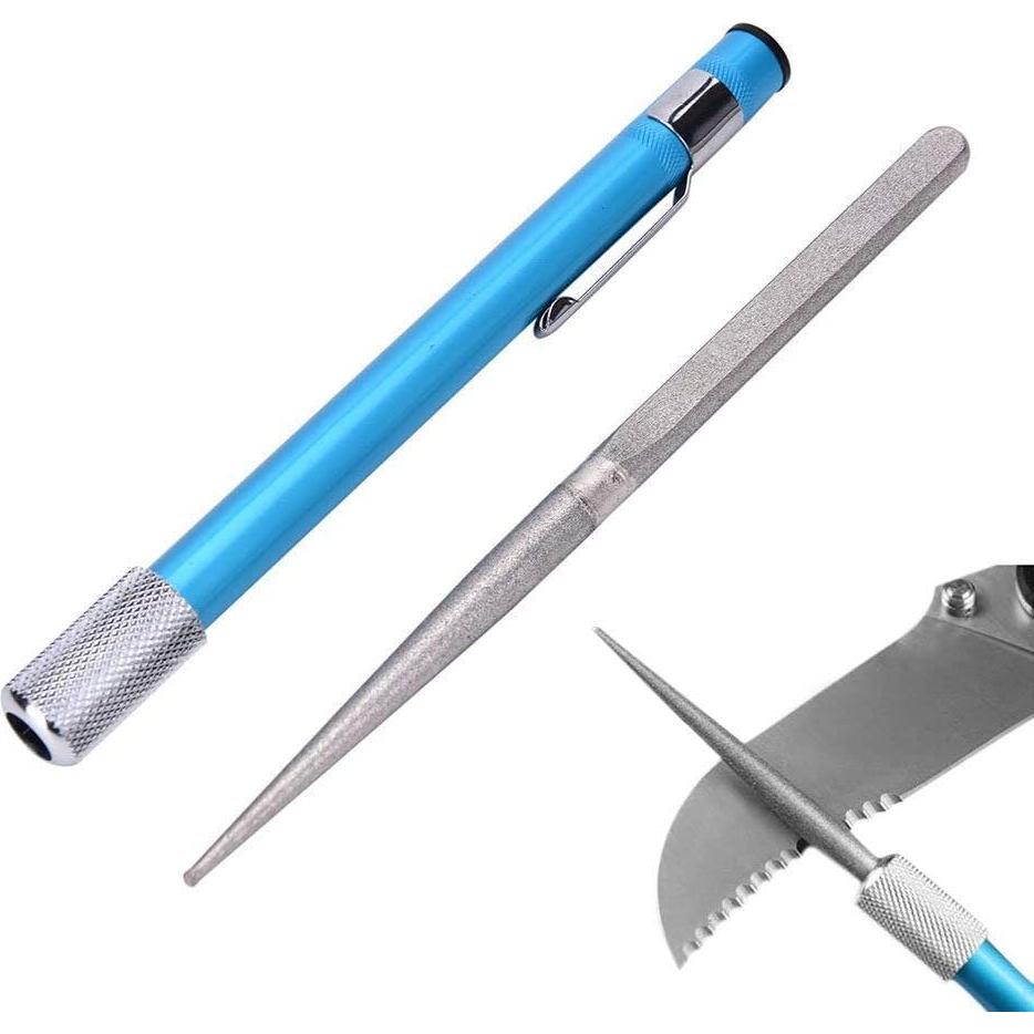 Piedra de Afilado de Diamante Preamer 20cm Portátil para Cuchillos