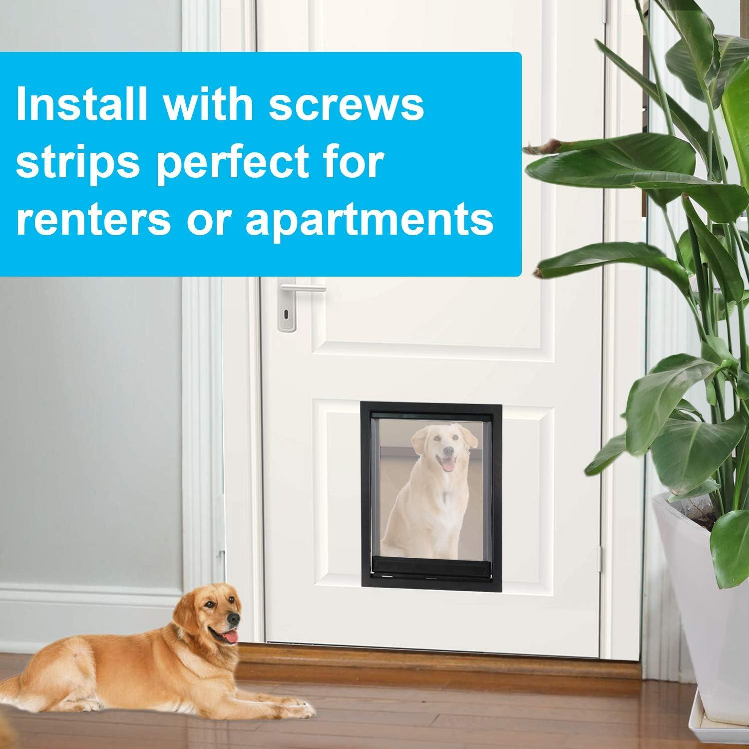 Puerta para Perros Grande CEESC XL con Tapón Magnético