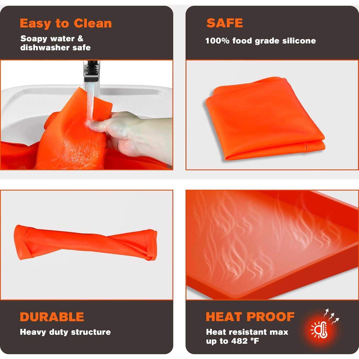 Cubierta de Plancha Blackstone 28" Silicona Grado Alimenticio