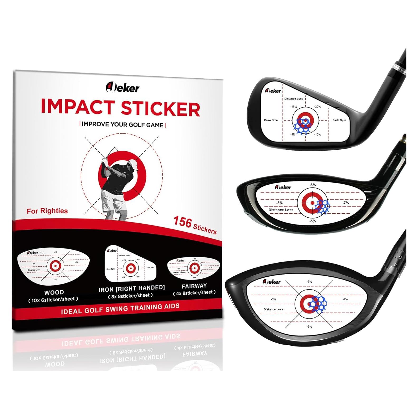 Cinta de Impacto de Golf IJEKER 156 Piezas Entrenamiento