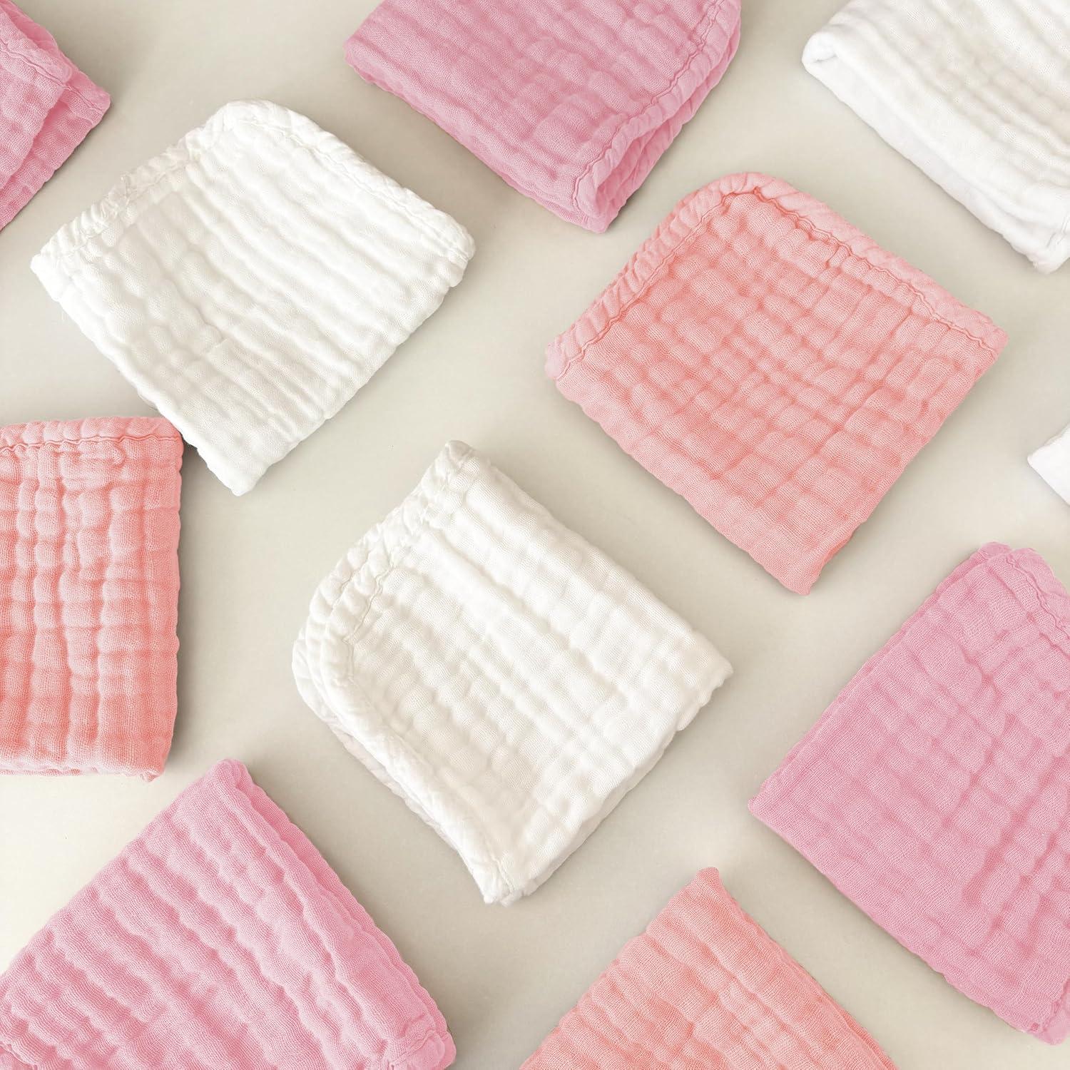 Paños de Muselina para Bebés Sunny zzzZZ - 12 Piezas 30x30 cm