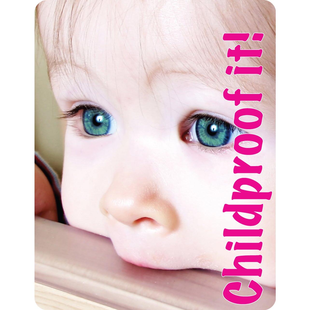 Guardia de Puerta KidKusion | Paquete de 2 | Transparente | Protección de Dedos