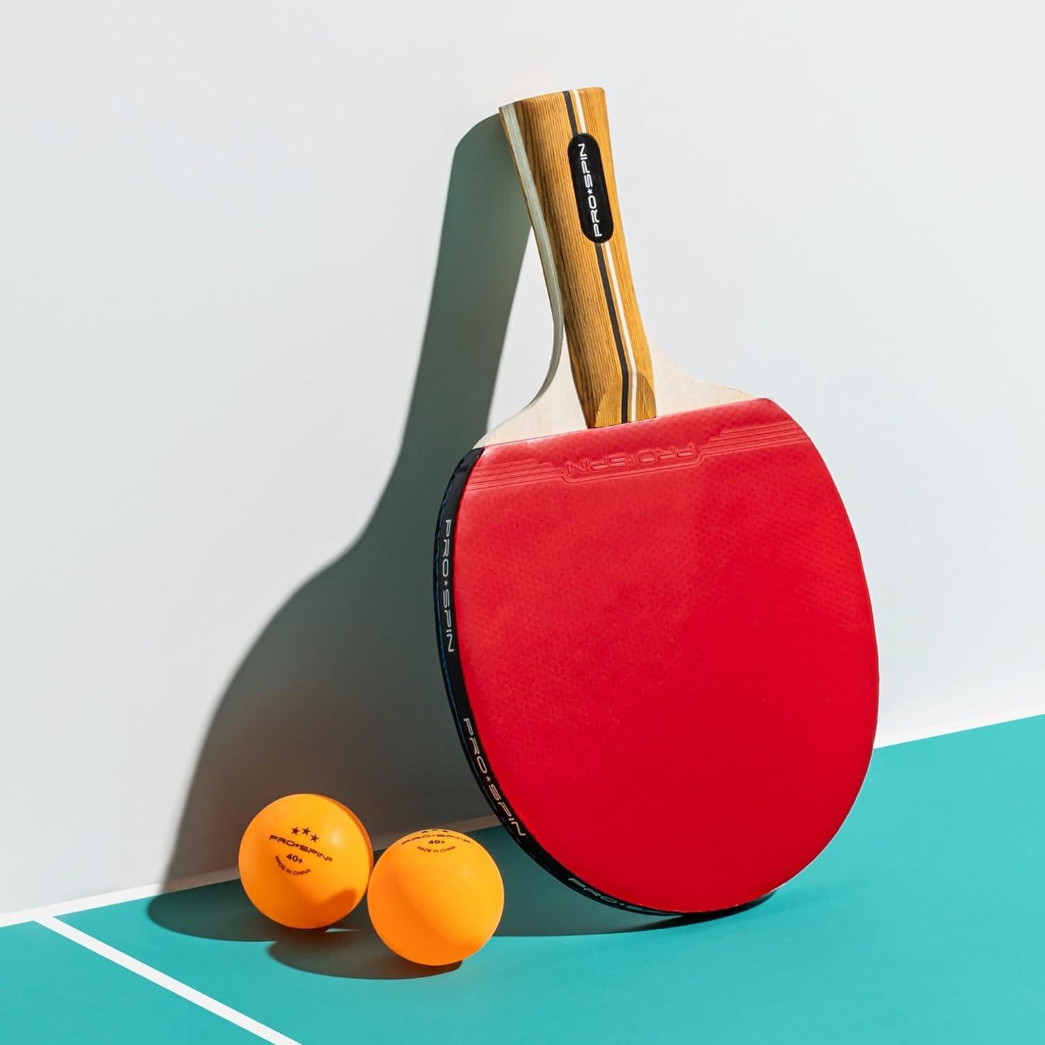 Pelotas de Ping Pong PRO-SPIN Naranjas 60 Unidades 40mm