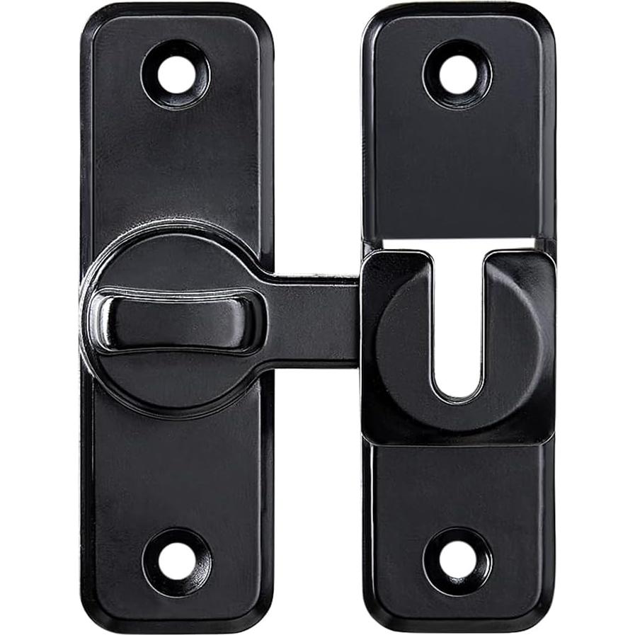 Cerradura de Pestillo de Seguridad INIRET Negra 2.54cm