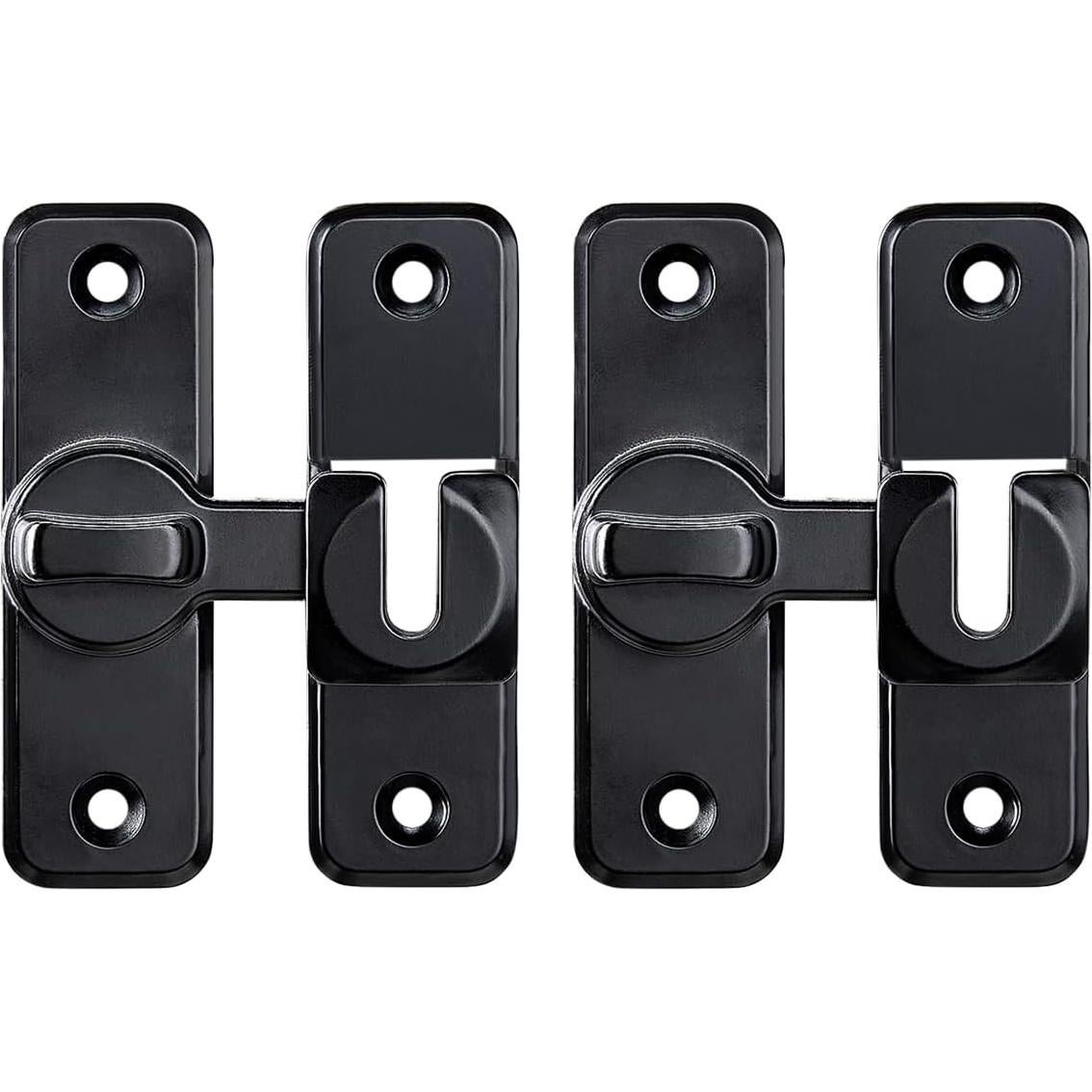 Cerradura de Pestillo de Seguridad INIRET Negra 2.54cm