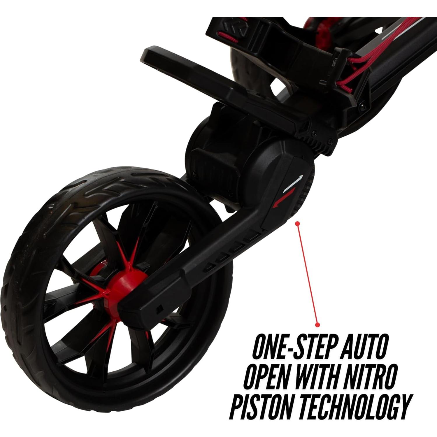 Carro de empuje Bag Boy Nitron 3 ruedas con freno