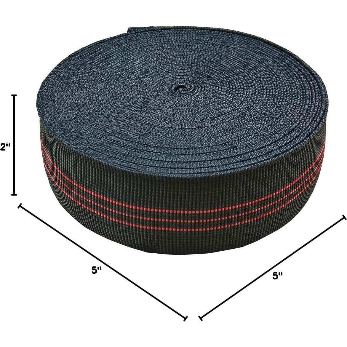 Cinta Elástica de Tapicería YLM1991 5cm x 12m Verde