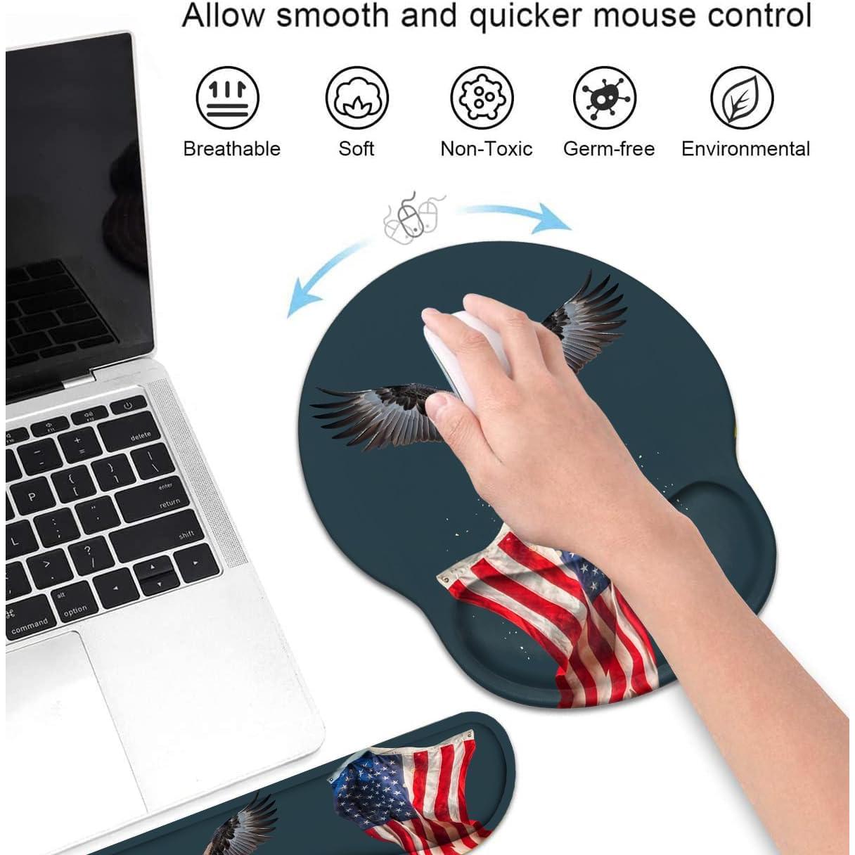 Soporte para Muñeca de Teclado y Ratón FQTBCEARI Ergonómico