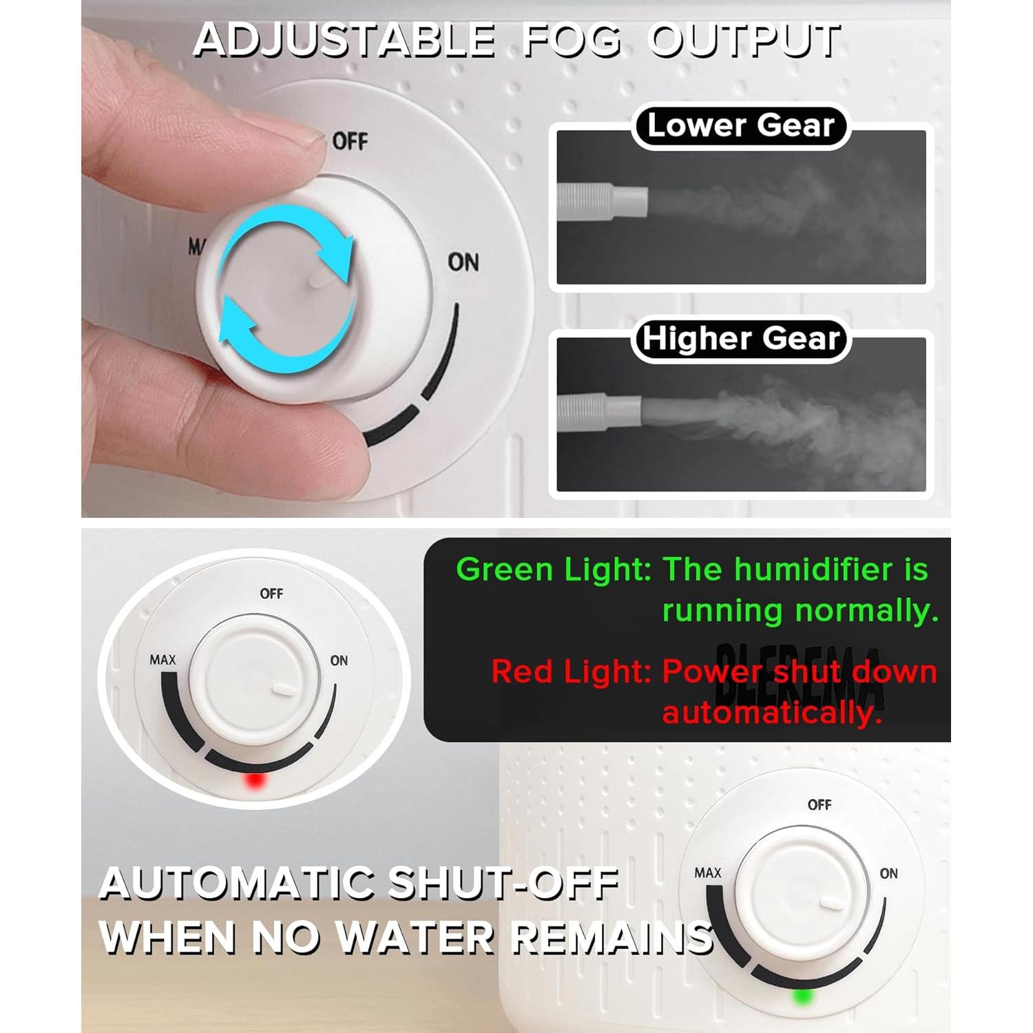 Humidificador Nebulizador de Reptiles BLEREMA 3L Sin Fugas