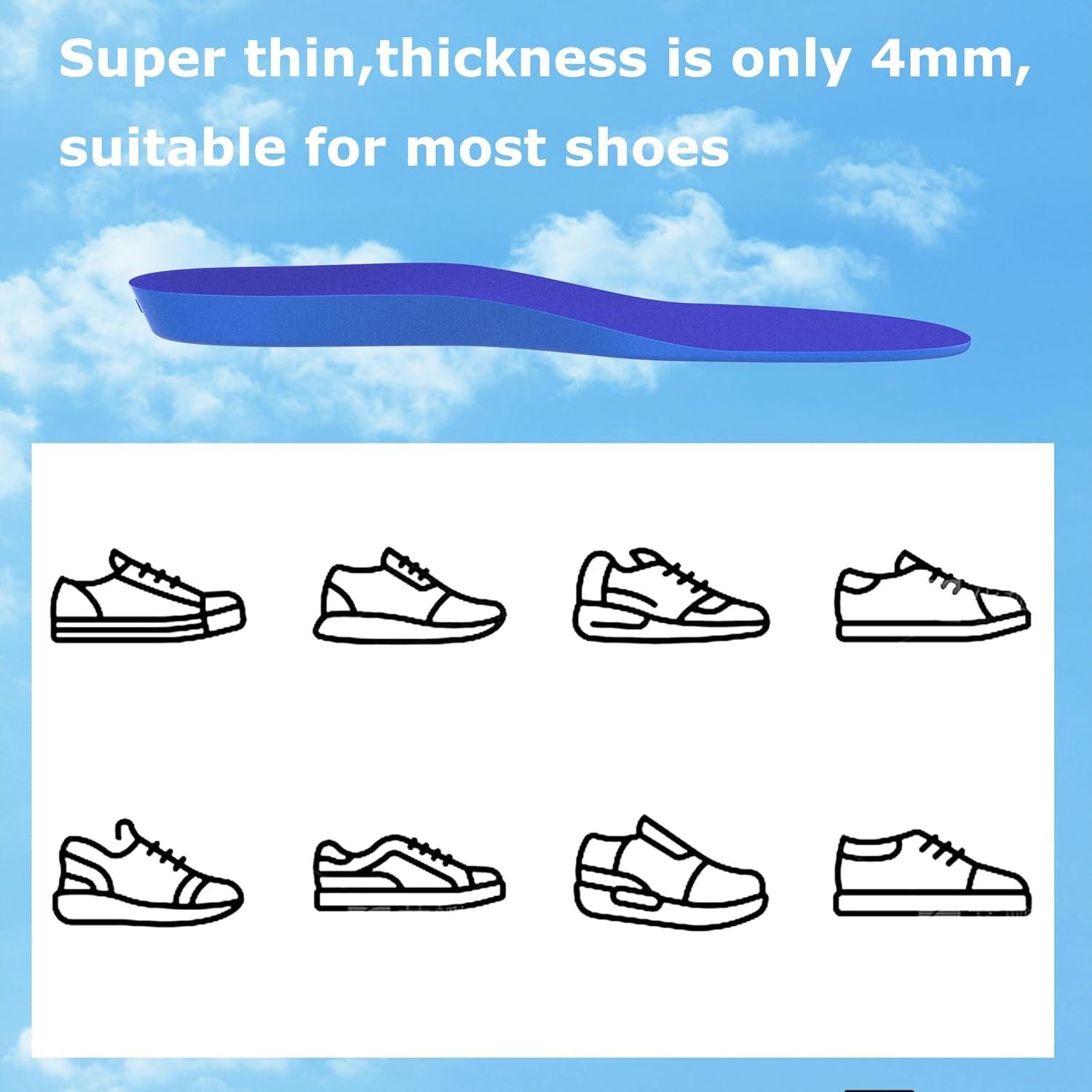 Protector de Plantilla para AirTag Sifemp Azul Ajustable