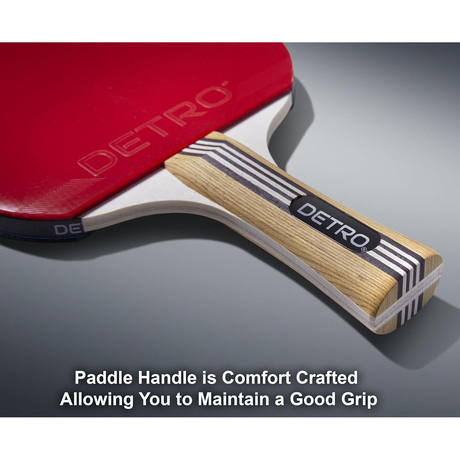 Set de Ping Pong Detro para 4 Jugadores con Estuche