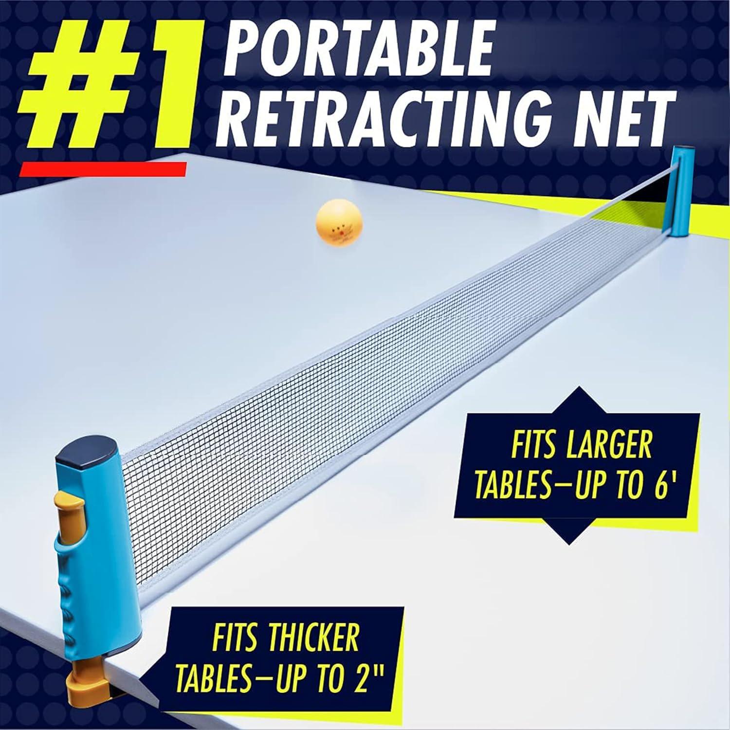 Red de Ping Pong Retráctil NIBIRU SPORT para Mesa