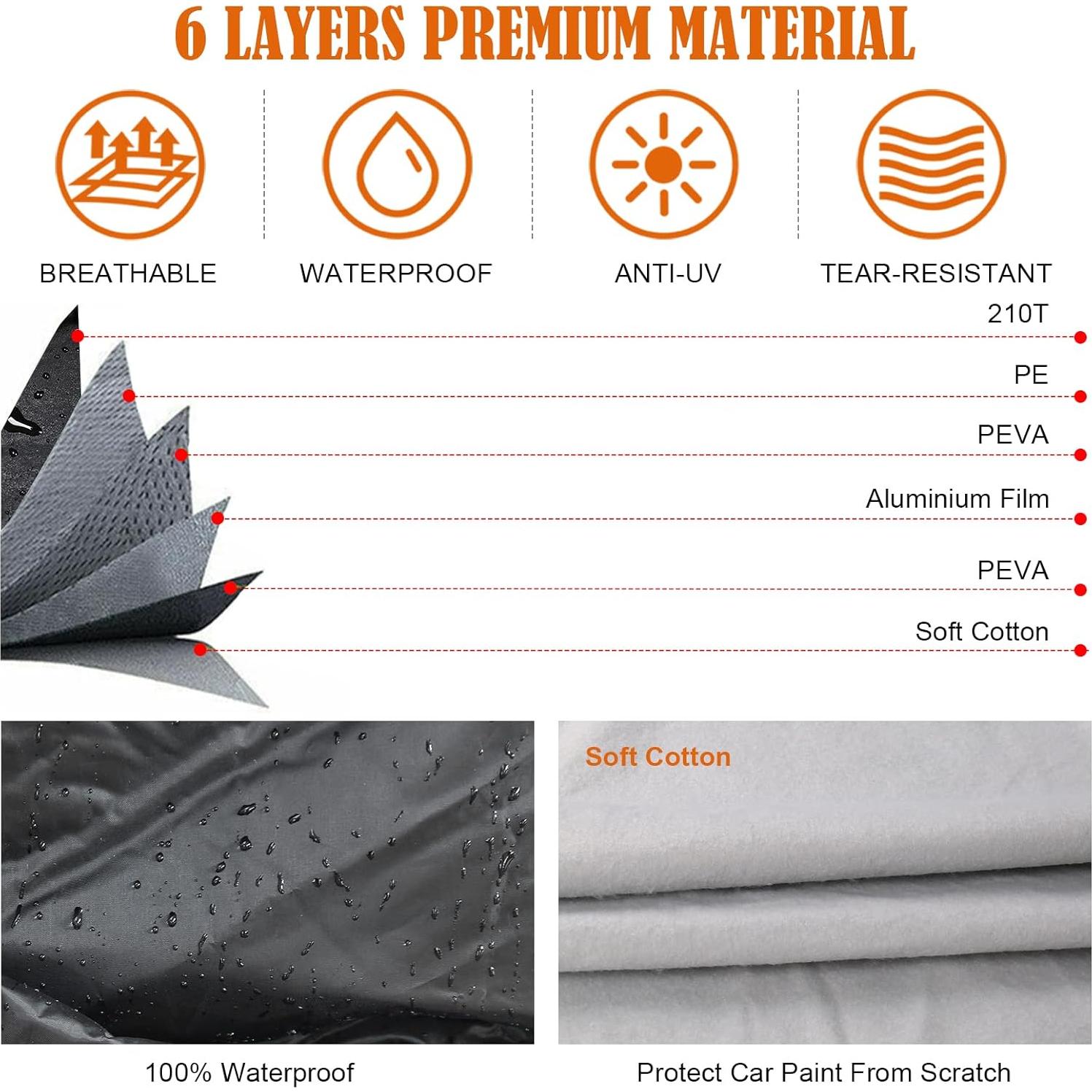 Cubierta de Coche Sportuli 4Runner 2002-2025 Todo Clima 6 Capas