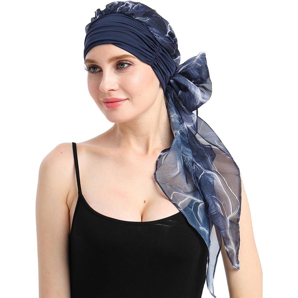 Turbante Chemo FocusCare para Mujeres - Suave y Elegante
