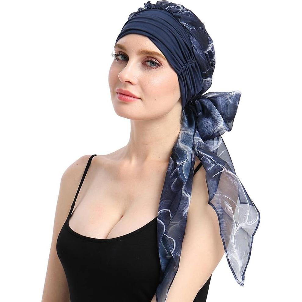 Turbante Chemo FocusCare para Mujeres - Suave y Elegante