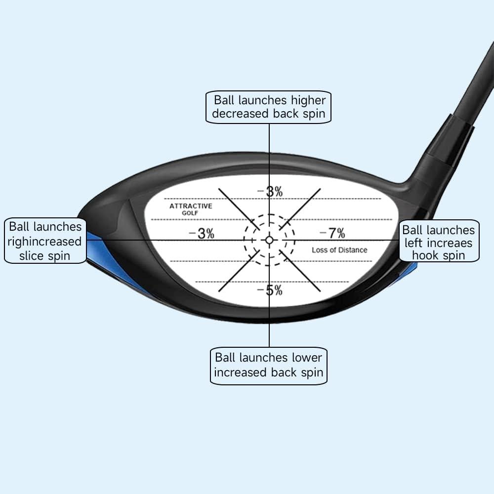 Cintas de Impacto de Golf ATTRACTIVE 200PCS Autoenseñanza