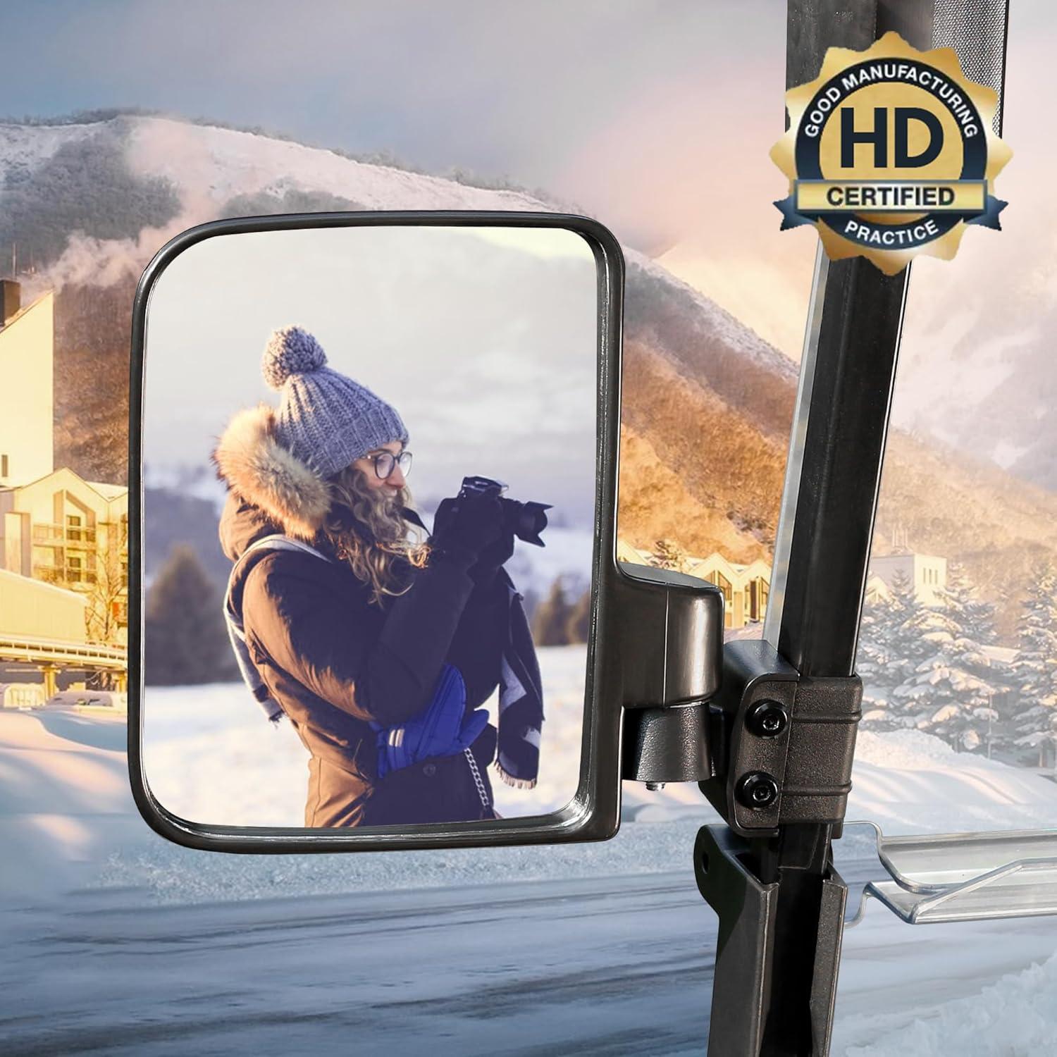 Espejos Laterales 9.99WORLD MALL para Carro de Golf Plegables