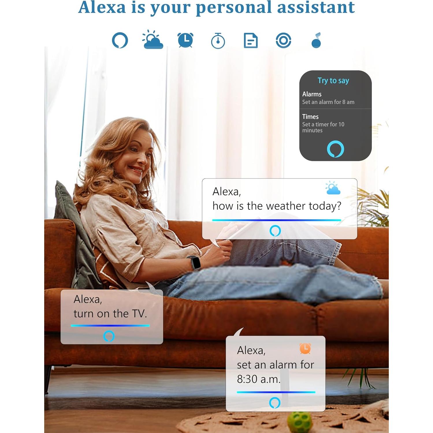 Reloj Inteligente LODIMEKE IDW26 1.83" IP68 Salud y Alexa