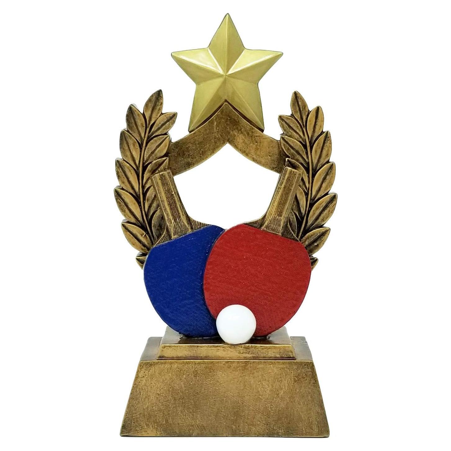 Trofeo de Ping Pong Decade Awards 16.5 cm Personalizado