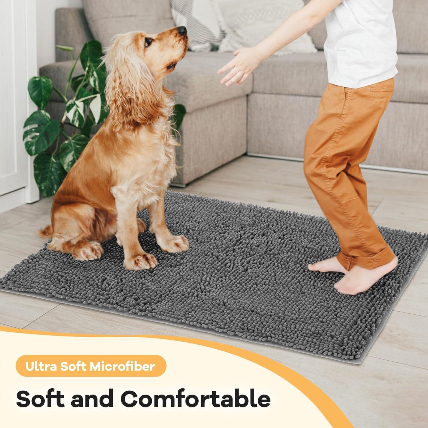 Alfombra Absorbente HOMEK 182x60 cm Antideslizante para Perros