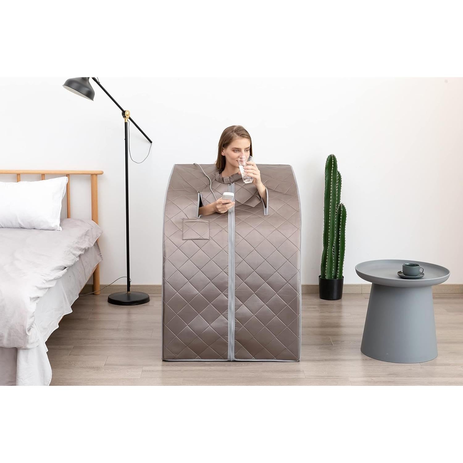 Sauna Portátil ZONEMEL 8.90 kg Infrarrojo Lejano Relax