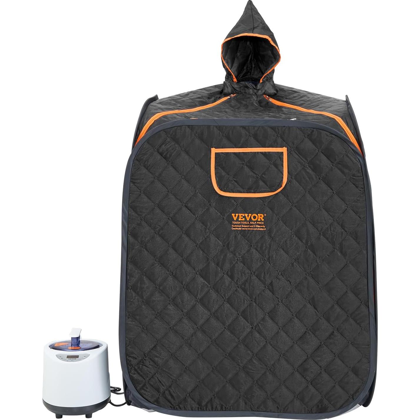 Carpa de Sauna Personal VEVOR 1200W Plegable y Portátil