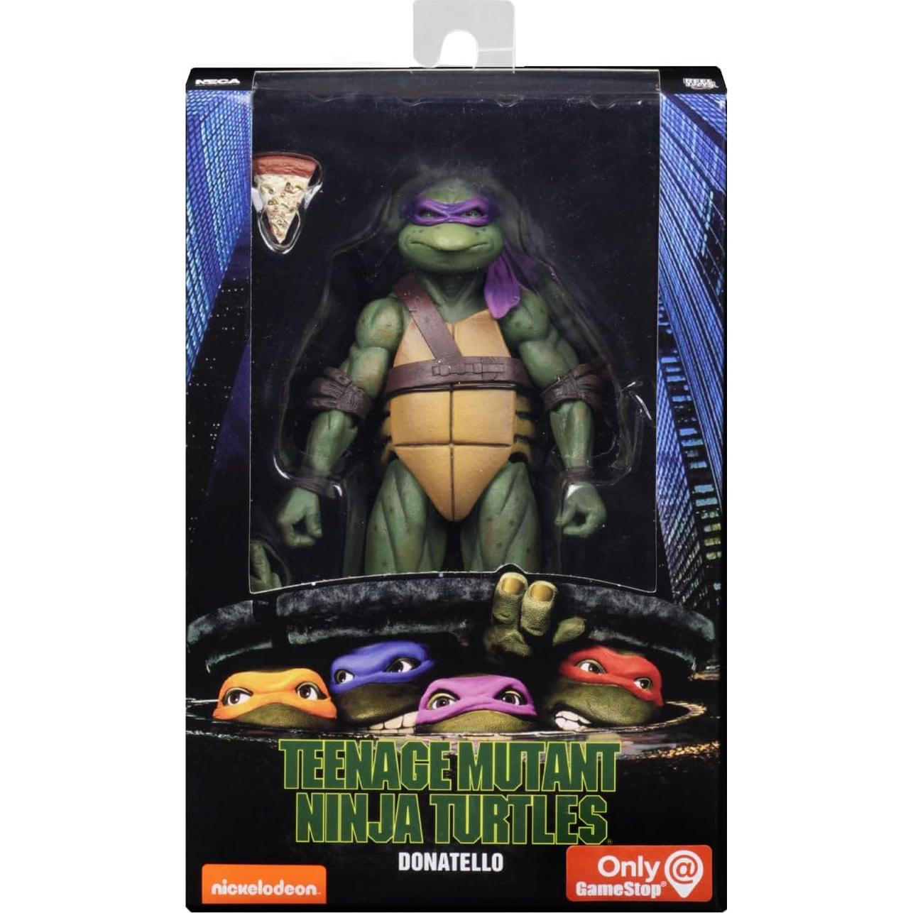Figura de acción NECA TMNT Donatello 29.5x29.5x8.5 cm