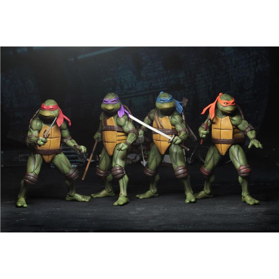 Figura de acción NECA TMNT Donatello 29.5x29.5x8.5 cm
