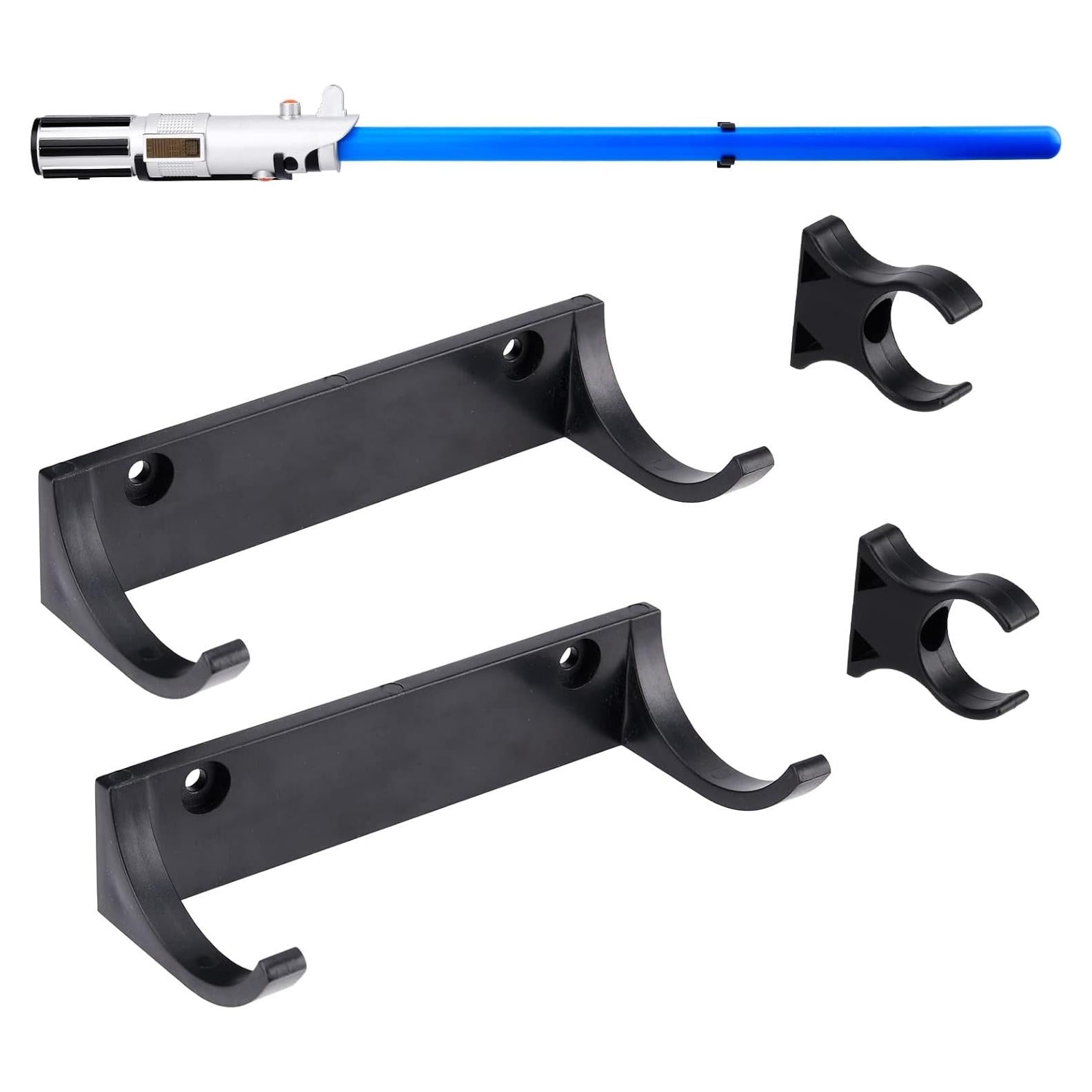 Soporte de Pared para Sable de Luz LEKUSHA Negro - Paquete de 2