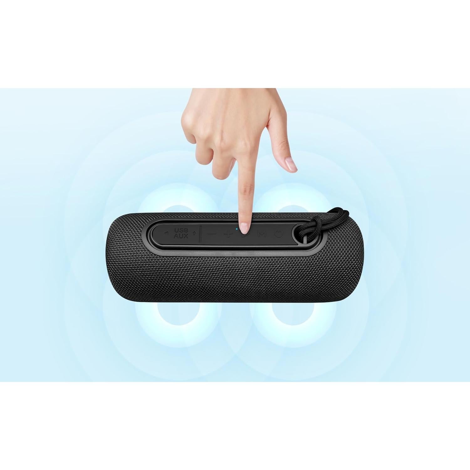 Altavoz Bluetooth Fisher SBT650K Negro 14W IPX5 8H TWS