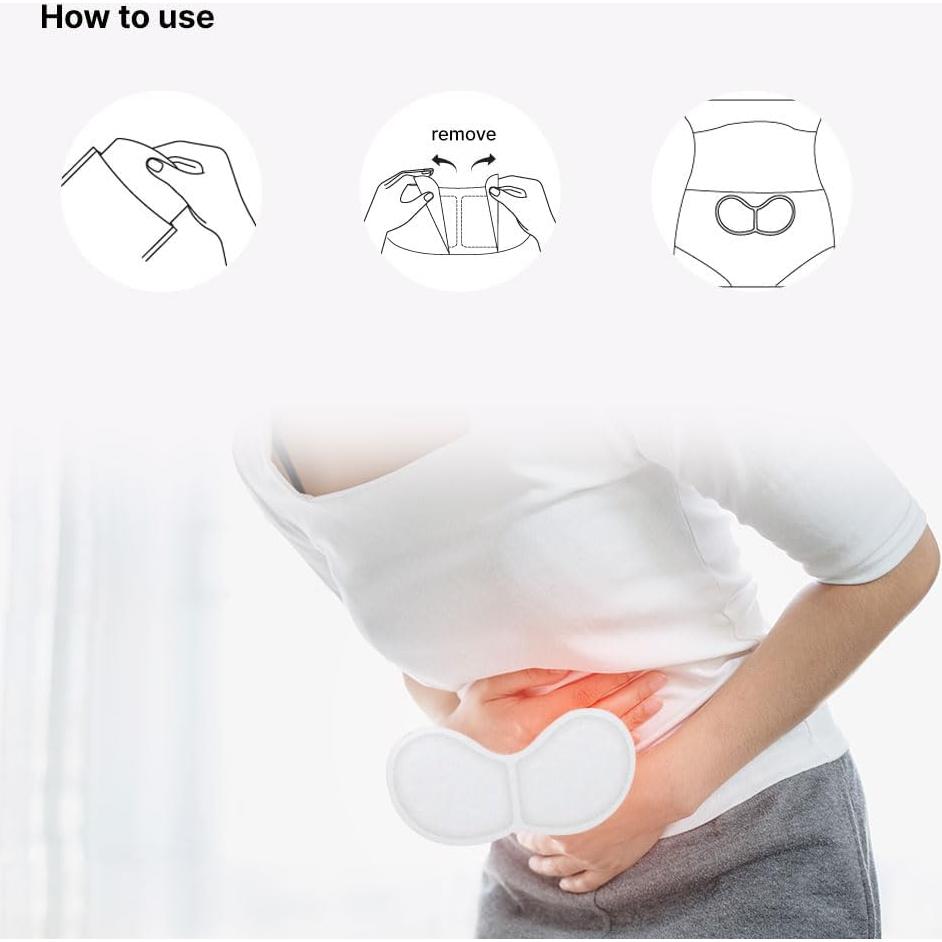 Paquete Caliente Good Life HARUON para Abdomen - 10 Unidades