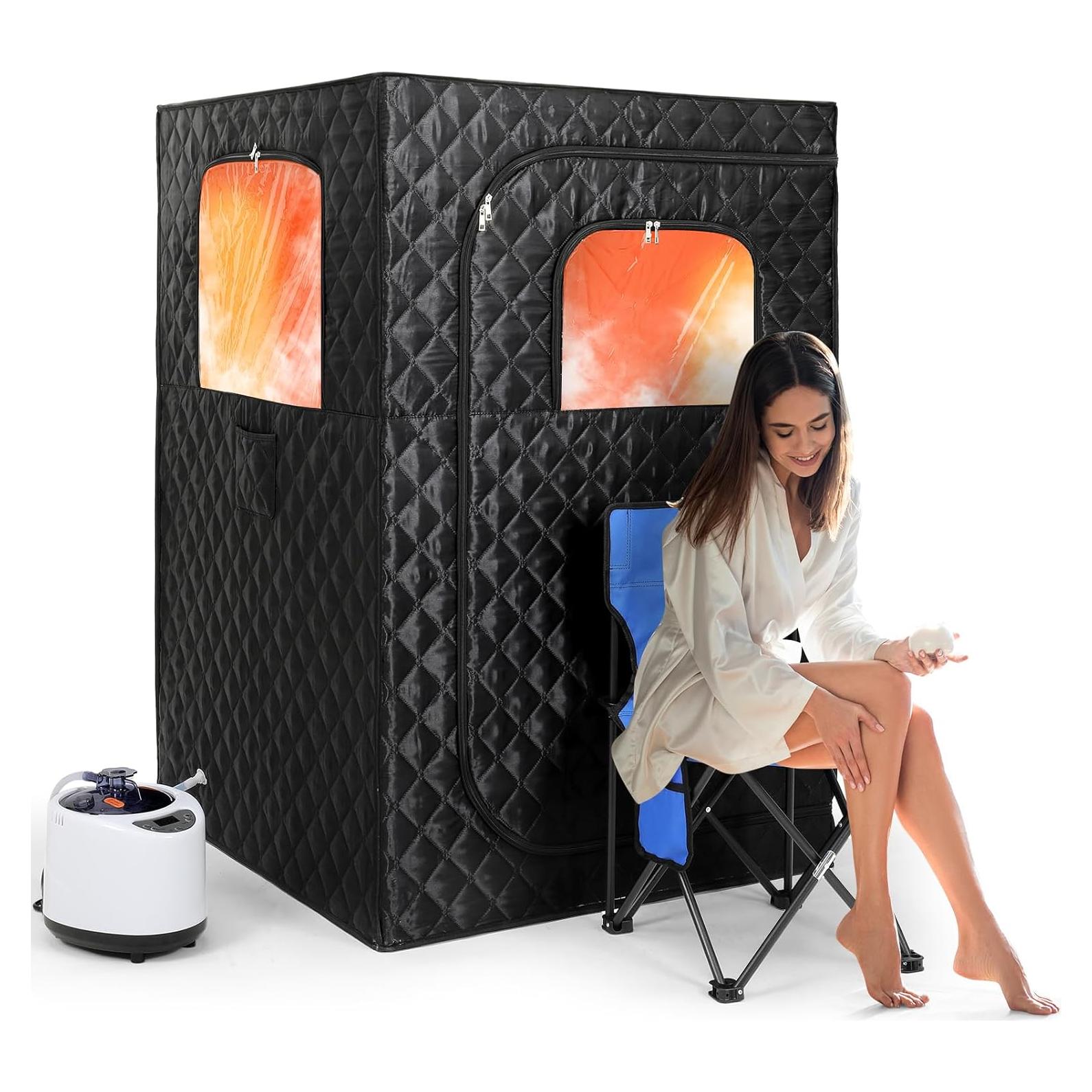 Sauna Portátil Mejorada Yongkang 2.6L 1000W Control Remoto