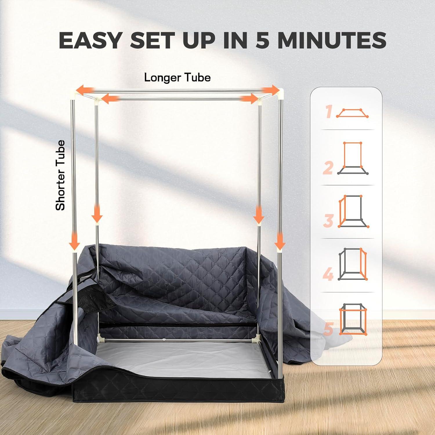 Sauna Portátil Mejorada Yongkang 2.6L 1000W Control Remoto