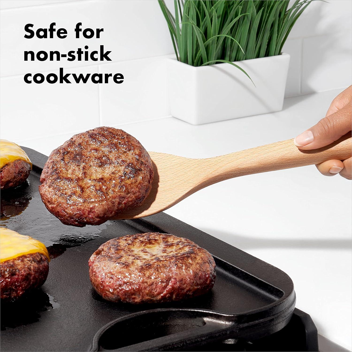 Set de Utensilios de Cocina de Madera OXO Good Grips 3 Piezas