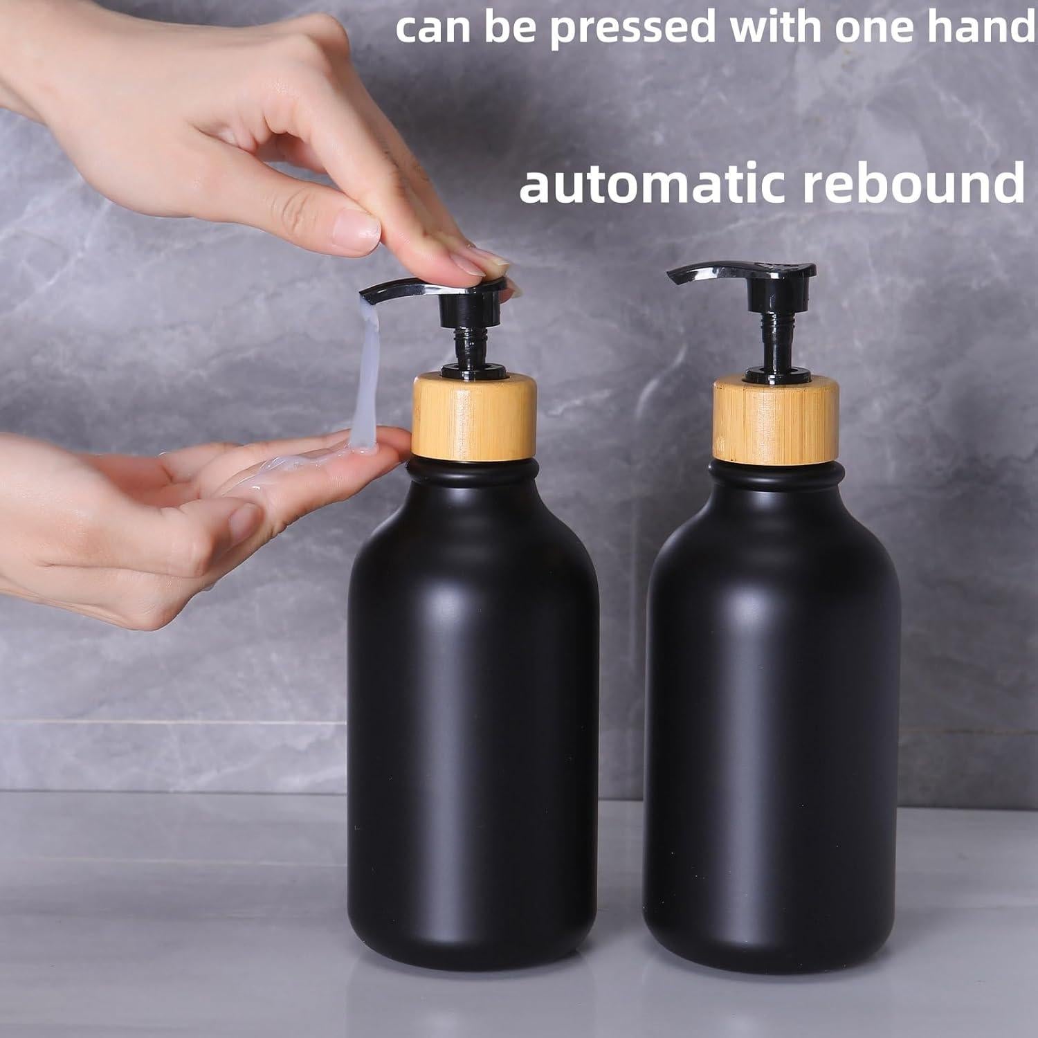 Juego de Accesorios de Baño Negro Mate 9 Piezas FNGJMJG