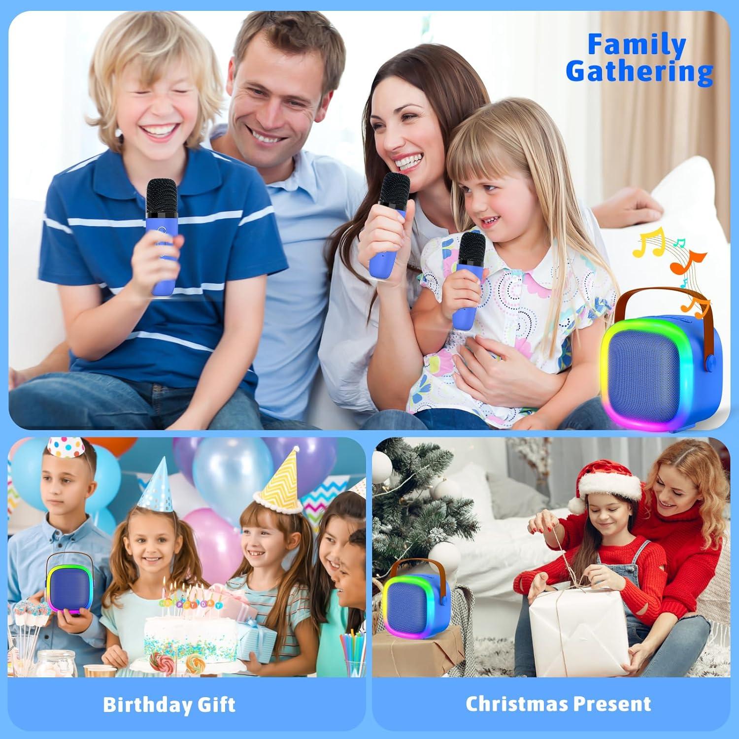 Máquina de Karaoke Zicor Portátil con Micrófono Inalámbrico