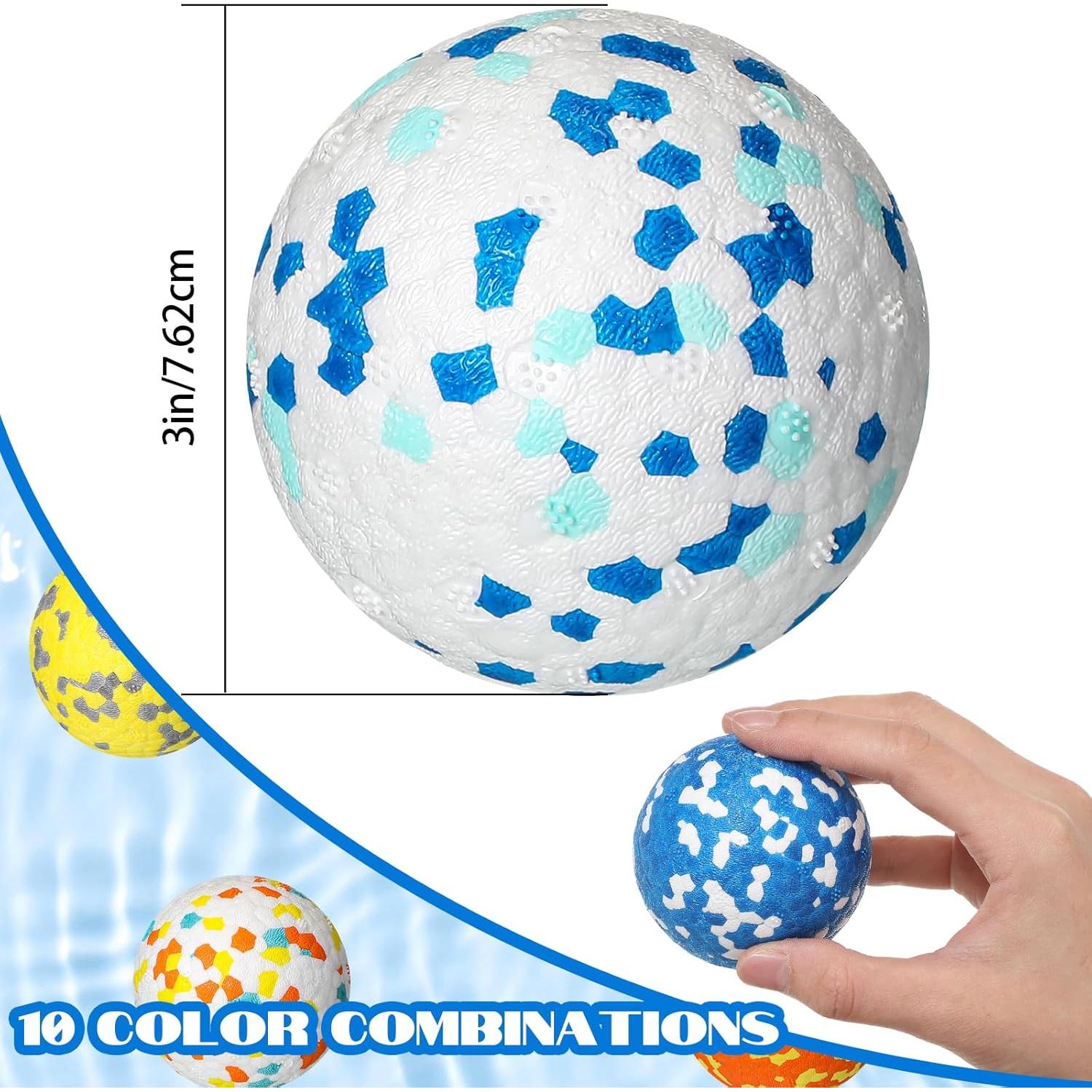 Pelotas de Juguete para Perros Lenwen 10 Pcs 7.62 cm