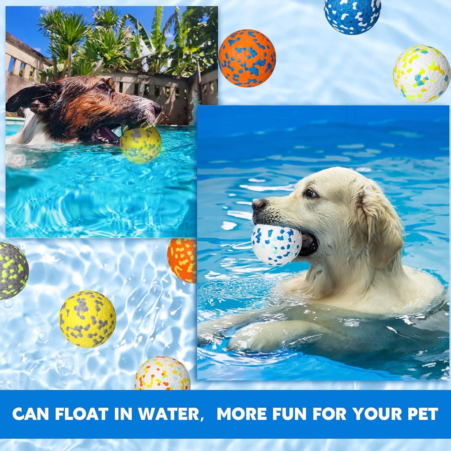 Pelotas de Juguete para Perros Lenwen 10 Pcs 7.62 cm